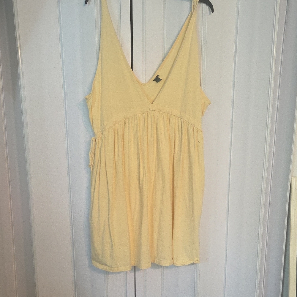 Wild Fable Yellow Sleeveless Relaxed Camisole